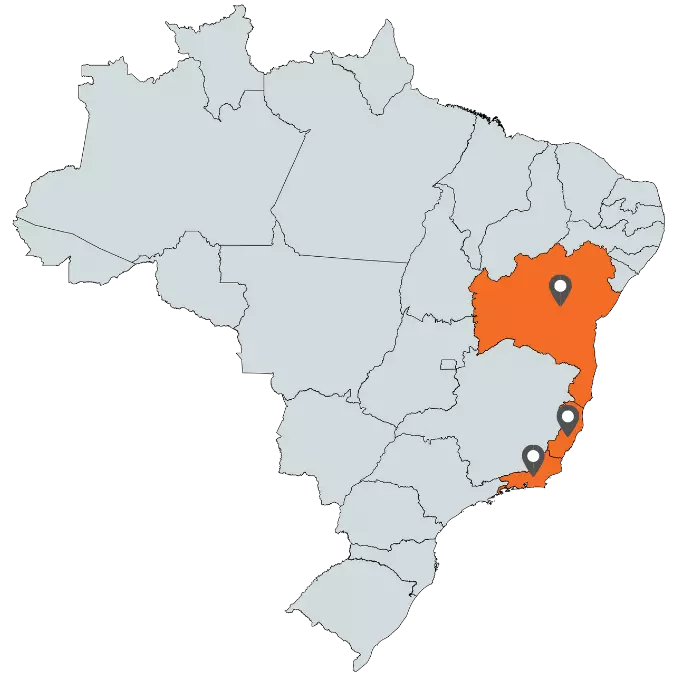 mapa TDE Solutions TDE Solutions